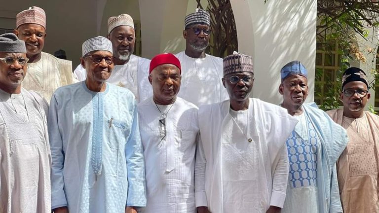 Buhari changes his retirement plan as he receives APC governors in Daura