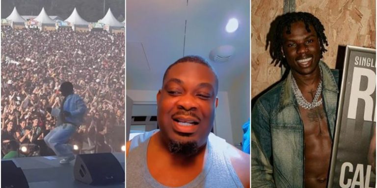 “My investment” – Don Jazzy shows pride in Rema, narrates how he used him to woo white lady in France (Video)