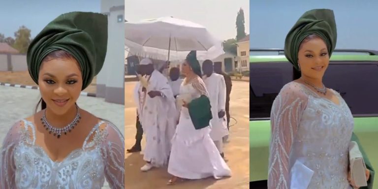 “How I bought a box full of Asoeke after I got married to pepper others” – Ooni’s third wife, Olori Tobi Phillips spills (Video)