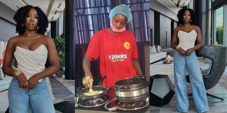 “An imitation will always remain an imitation” – Actress Beverly Naya slams Ekiti Chef, Chef Dammy for attempting to break Hilda Baci’s record