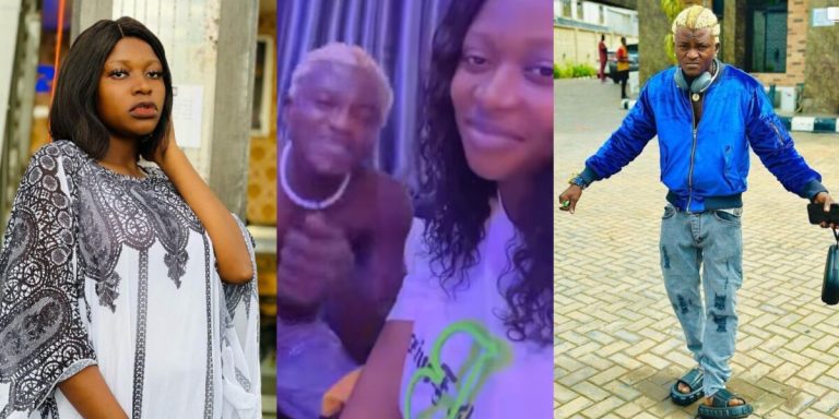 “He makes me happy” – Actress, Ashabi reveals why she chose to date Portable despite knowing people will taunt her (VIDEO)
