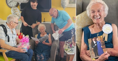 “I don’t feel any different, my bones aren’t creaking yet” – 100-year-old grandma says as she celebrates birthday, shares the secret to having a long life