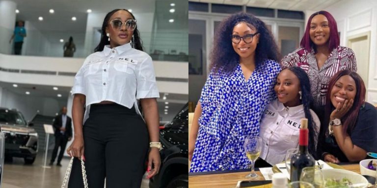 “True friends are great riches” – Ini Edo says as she links up with colleagues
