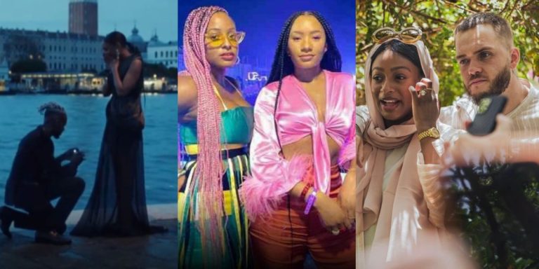 “Why rush engagement if there’s no plan of getting married within 3-6 months, not like money is a problem” – Media personality asks DJ Cuppy and Temi Otedola