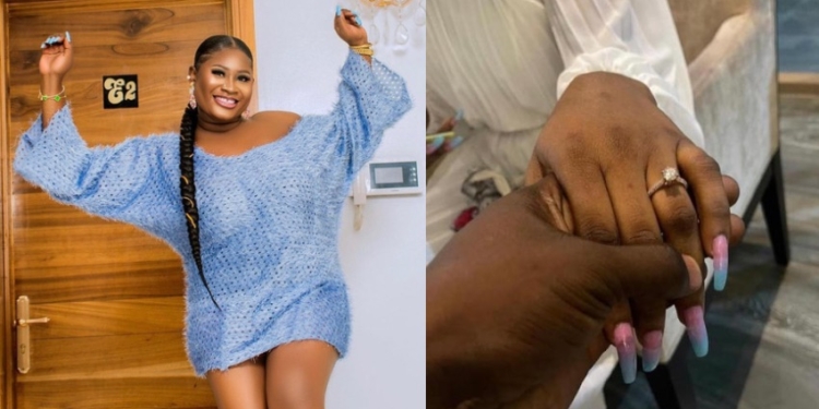 Congratulations pour in as Actress, Yetunde Bakare gets engaged after crying out to God for a life partner