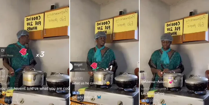 “We joke too much with serious things in this country” – Reaction as another Chef begins 200-hours Cook-a-thon vows to smash all records (Video)