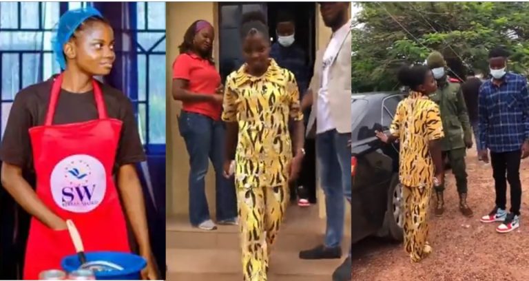 Chef Dammy begs fans for donation so she can hire military bodyguards (Video)