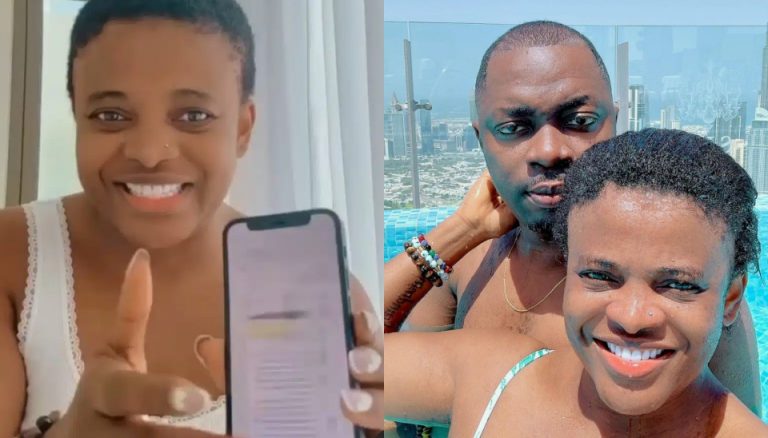 Angela Nwosu shares message sent to her husband by lady offering to give him a baby boy after Doctor said she can’t have another child (Video)