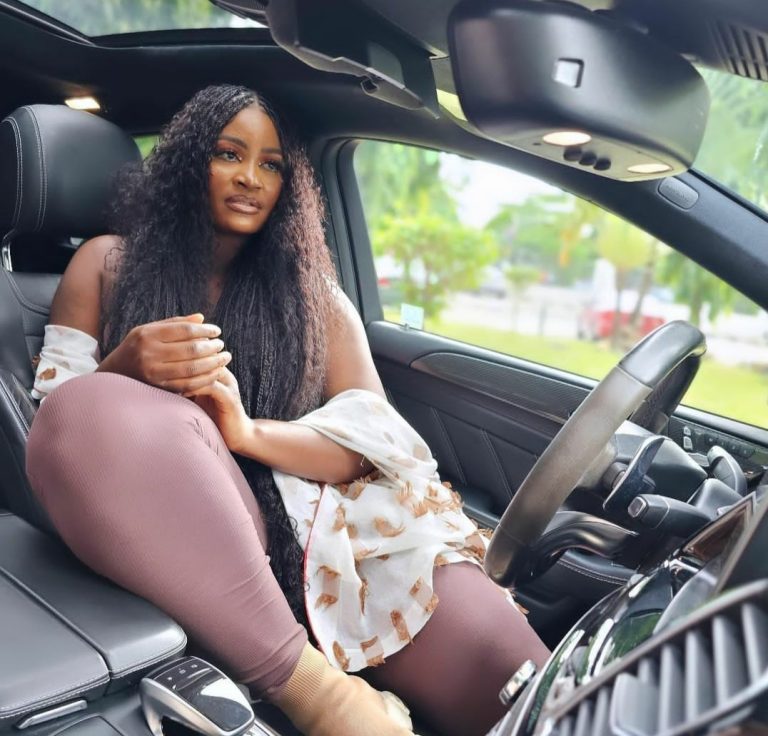 “Father how can you die without carrying my children” – Chizzy Alichi breaks down as she loses her dad