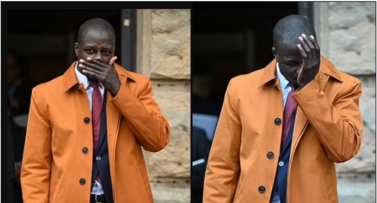 Ex-Manchester City star, Benjamin Mendy weeps as he’s cleared of raping woman after re-trial, leaving him a free man but without a club