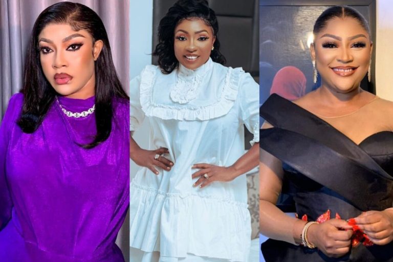 “Anita/Uche swallowed lizard at a native doctor’s place” – Angela Okorie says, drops list of people actresses allegedly slept with