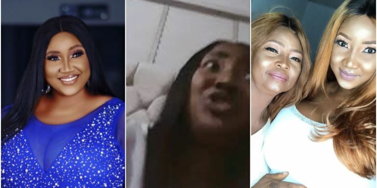 Judy Austin blows hot as lady lambastes her and her mother over her marriage to Yul Edochie