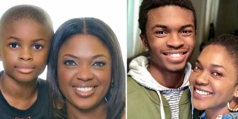 “God knew I needed a caring person and sent you” – Omoni Oboli celebrates son as he turns 20, says he’s the most caring person she know