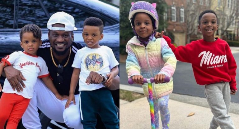 “My double blessings” – Paul Okoye celebrates his twins as they turn 6
