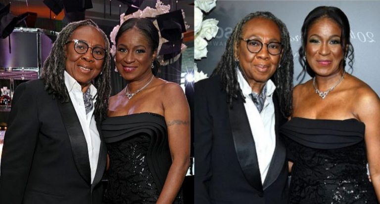 Rapper Jay-Z’s mother, Gloria Carter and her wife Roxanne Wiltshire make their first public outing since getting married (photos)