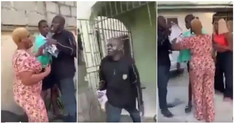 “Your mother’s age mate” – 21-year-old boy abandons school to be with sugar mummy, dad catches him At Her House