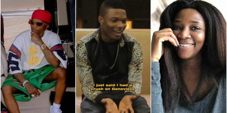“I’m your aunty Wiz” – Media guy reveals what Genevieve Nnaji told Wizkid for crushing on her (Video)