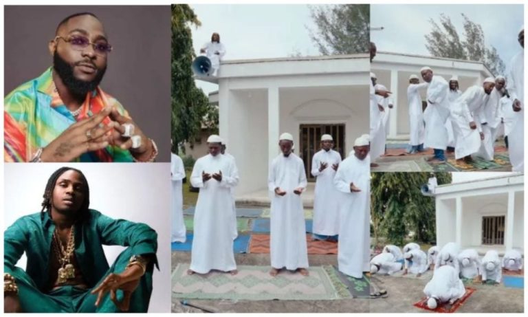 Drama looms as Muslims kick against Davido’s signee, Logos Oloro’s music video (Watch)