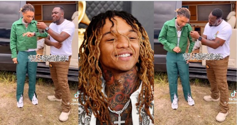 US rapper, Swae Lee reveals his Naija-themed outfit costs over N430 million