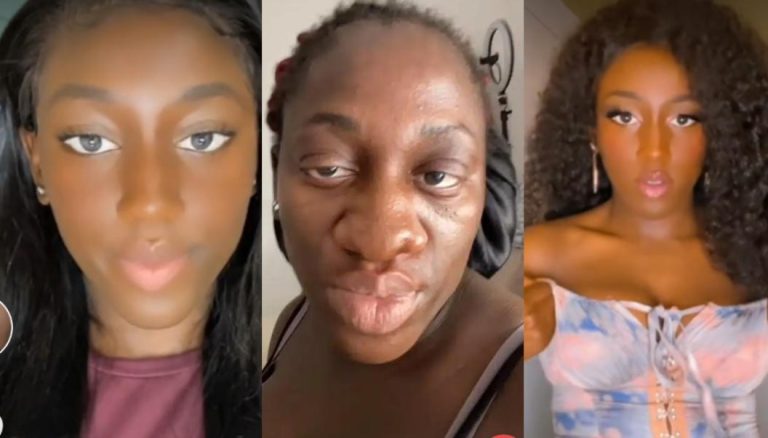 Pretty lady leaves many shocked with pregnancy transformation (Video)