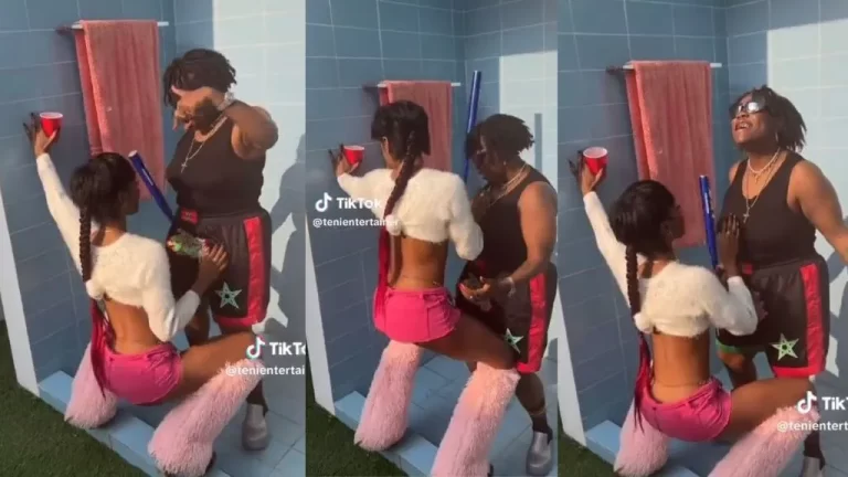 “All these LGBT characters” – Reactions as lady spotted twerking for singer Teni in new video (Watch)