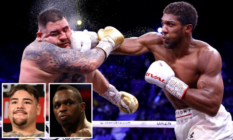 Anthony Joshua’s former rival Andy Ruiz Jr offers to step in for Dillian Whyte after he failed a drug test for the third time in his career