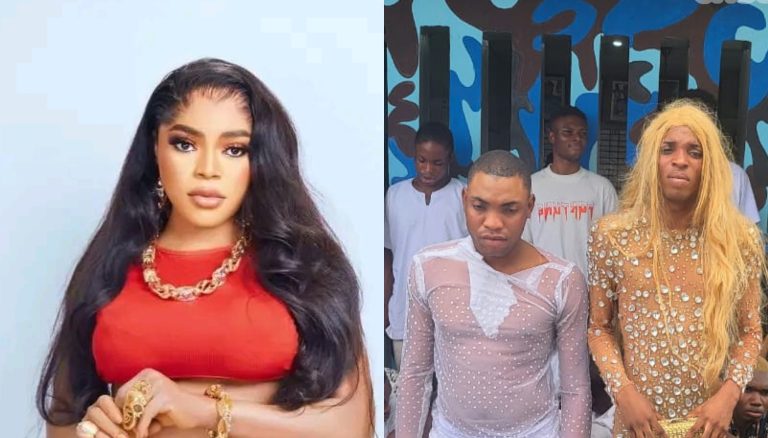“You all deserve how you were treated” – Bobrisky reacts to the arrest of suspected gay men in Delta State