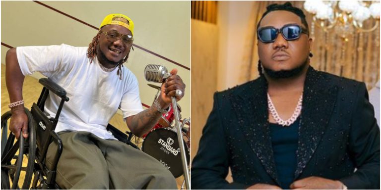 CDQ spotted on wheelchair after a life-threatening accident (Photo)