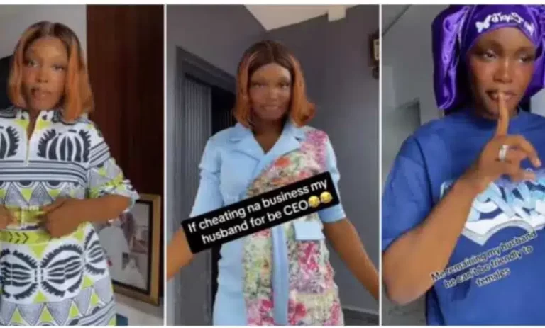 “If cheating na business, my husband for be CEO” – Nigerian lady proudly exposes partner (Video)