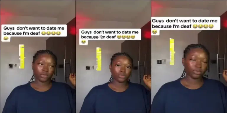 “Nobody wants to date me because I’m deaf” — Lady in search of love cries out (Video)