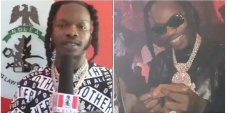 Naira Marley reportedly spotted smoking in club few days after joining NDLEA campaign (Video)