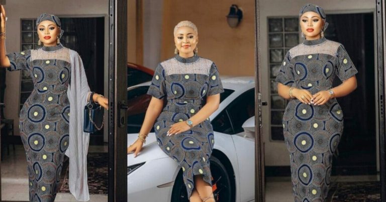 Fans gushes over Regina Daniels as she steps out in style for Senator’s Wives meeting