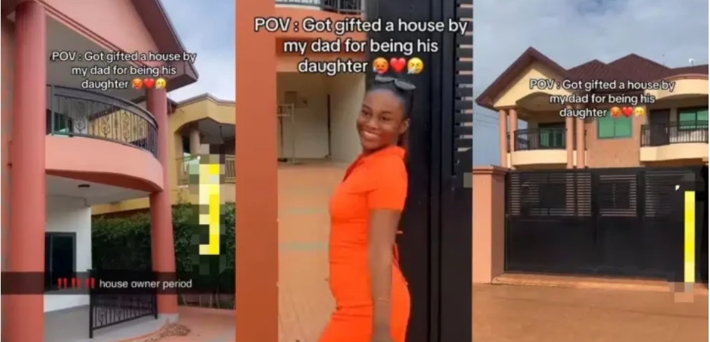 "Is It Daddy Or Sugar Daddy?" - Netizens Kick As Lady Shows Off Mansion ...