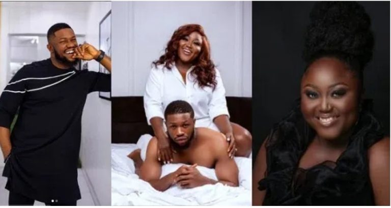 Congratulatory messages pour in as Stan Nze and wife, Blessing Obasi are reportedly expecting a child (Video)