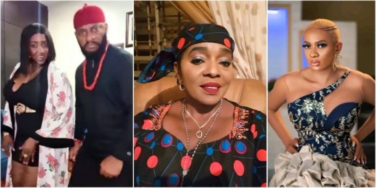 “No evidence, you will explain tire” – Rita Edochie slams Yul Edochie over his strong evidence against his father, Pete Edochie