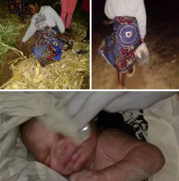 Police rescue newborn baby buried alive by her 21-year-old mother