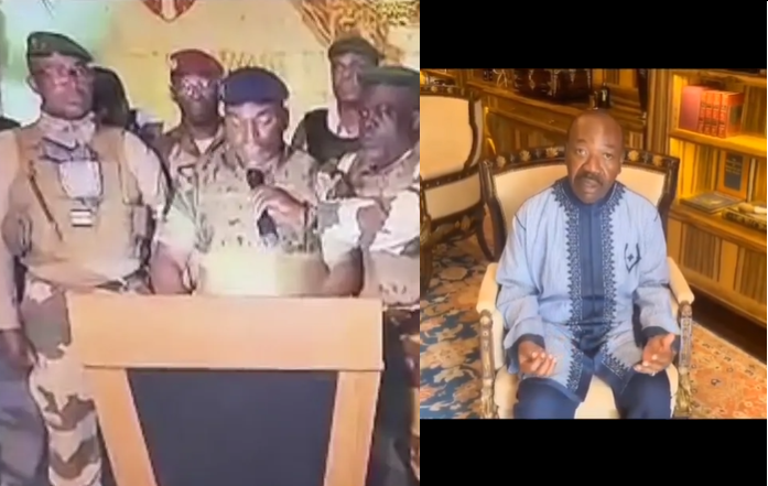 Gabon President, Ali Bongo pleads for intervention after the military ousted him in a coup (video)