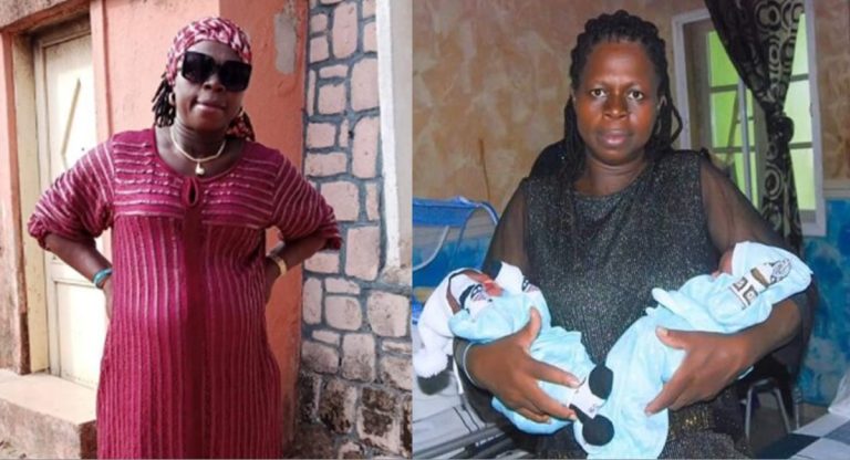 Woman rejoices as sister welcomes twins after being married for 22 years