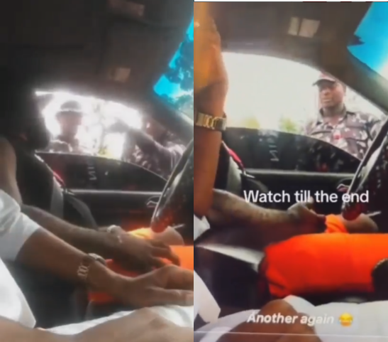 Police officers gobsmacked after encountering a “deaf” driver and passenger (video)