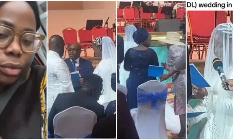 Young lady abroad shows stark differences between Nigerian weddings in the UK and in Nigeria (Video)
