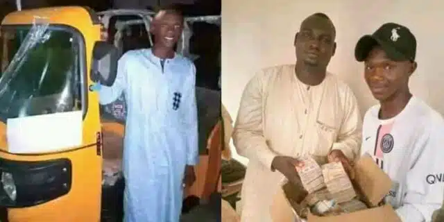 “I was mocked for returning N15m I found in my tricycle” – Kano Keke rider