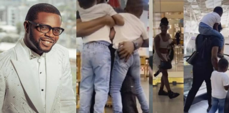 “Peace of mind, Patience is a virtue” – JJC Skillz celebrates as he reunites with his children in London (Video)