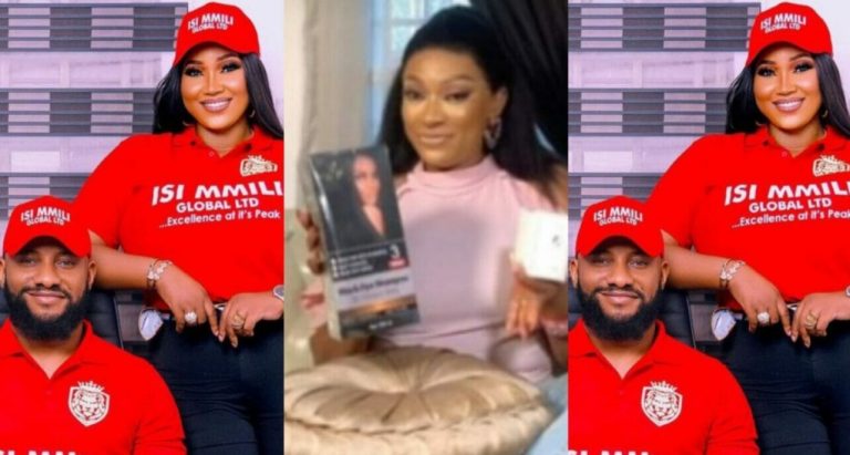 “May people not find their real life partner after marriage” – Reactions as Yul Edochie unveils new business with wife, Judy Austin, days after May Edochie launched her first business