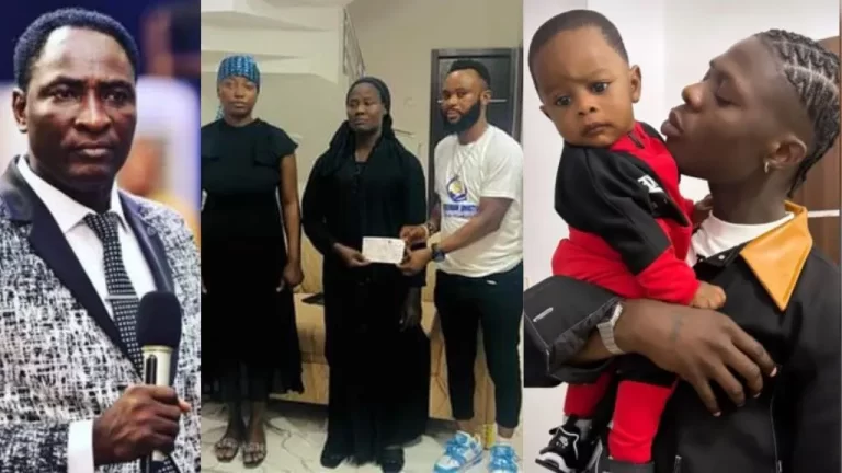 Prophet Jeremiah gifts N10m scholarship to late Mohbad’s son (Video)