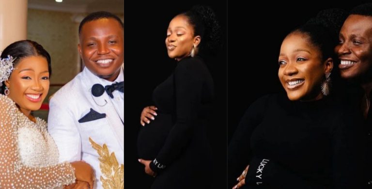 “So you married with pregnancy” – Religious critics fault Destiny Kids’ star, Rejoice Iwueze as she welcomes first child barely 10 months after tying the knot