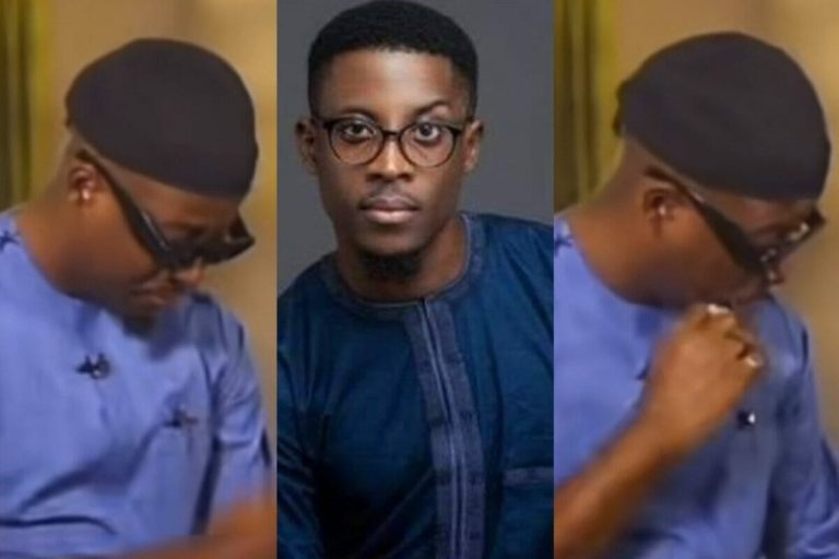 Seyi Awolowo breaks down in tears as he tenders deep apology over his misogynistic statement (Video)