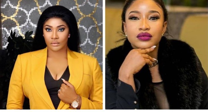 “Stop clout chasing with what is going on” – Angela Okorie drags Tonto Dikeh over Naira Marley, she reacts