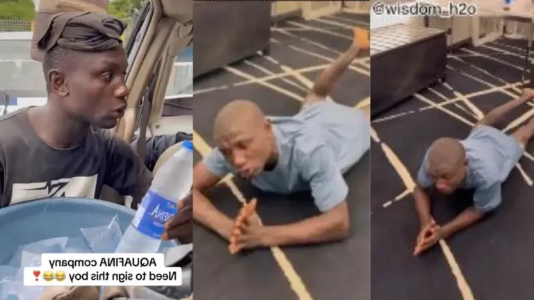 Viral Aquafina water hawker Dr H2O expresses profound gratitude to Nigerians for support (Video)