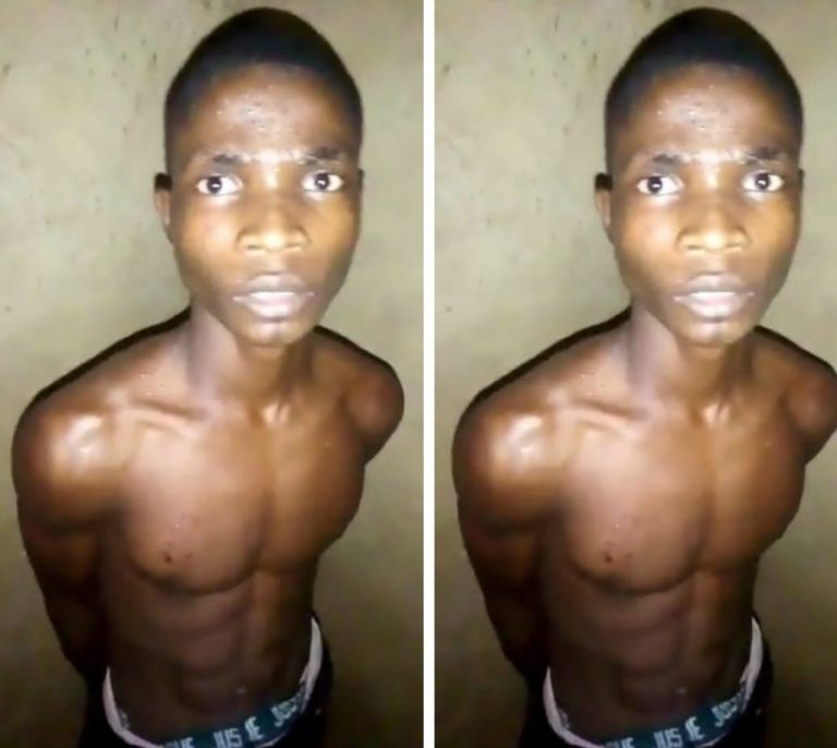 Twenty year old man arrested for allegedly killing father for ritual and harvesting his body parts in Ogun