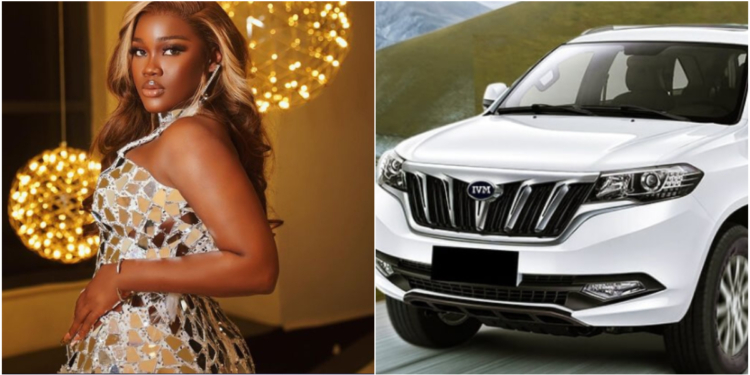 “She will use the car to drive her 120M home” – Reactions as Ceec wins Innoson car (Video)